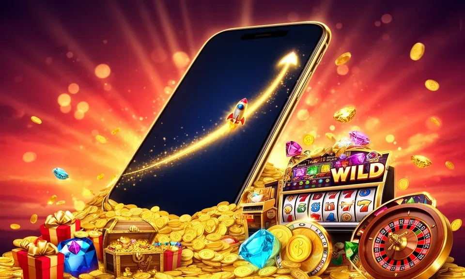 Mobile casino lobby